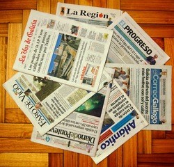 Cabeceiras de medios en galego que reciben subvencións por parte da Secretaría Xeral de Medios da Xunta
