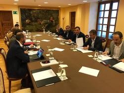 Alcaldes afectados pola descarbonización reúnense no Pazo de Mariñán, en Bergondo (A Coruña). CONCELLO DAS PONTES / Europa Press