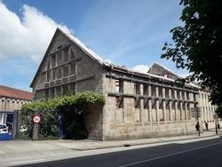 Casa das Máquinas, situada na rúa Galeras, en Santiago de Compostela / EP