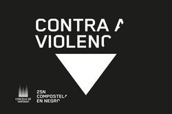 Campaña Compostela en Negro contra a violencia machista. CONCELLO DE SANTIAGO DE COMPOSTELA - Arquivo