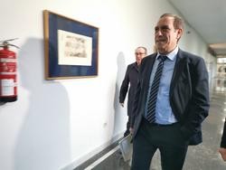 O conselleiro de Facenda, Valeriano Martínez.. MAURO BASTÓN - EUROPA PRESS