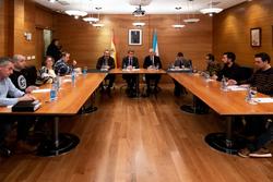 Reunión de Feijóo co comité de Alcoa. AXM