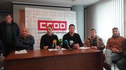 Rolda de prensa de Comisións Obreiras 