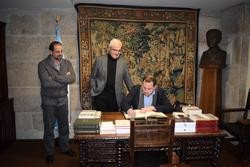 Reunión executiva RAG e alcalde de Cerdedo-Cotobade. RAG / Europa Press