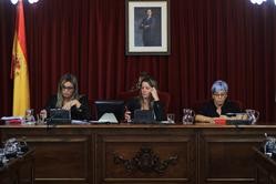 Pleno da corporación local de Lugo / Óscar Bernárdez.