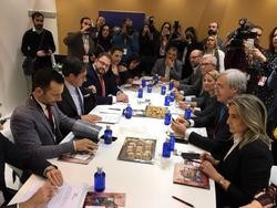 Os 15 alcaldes do Grupo de Cidades Patrimonio da Humanidade de España se re. CONCELLO DE SANTIAGO DE COMPOSTELA / Europa Press