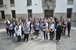 No acto de presentación do curso de verán Galego sen fronteiras