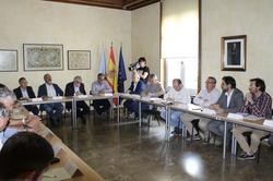 Imaxe da reunión da Comisión de seguimento do Barbaña.. SUBDELEGACIÓN DO GOBERNO EN OURENSE / Europa Press