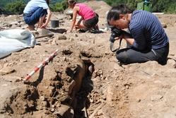 Escavación na Pobra do Brollón. REMITIDA