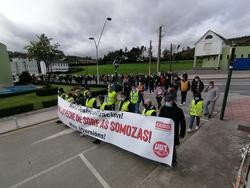 Protesta de traballadores de Siemens Gamesa