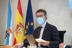 O presidente da Xunta, Alberto Núñez Feijóo / Europa Press.