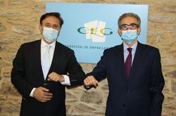 Pedro Rey e José Manuel Díaz, os ex candidatos a presidir a CEG / CEG