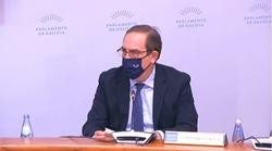 O conselleiro de Facenda, Valeriano Martínez. CAPTURA / Europa Press
