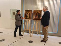 Díptico formado por unha Virxe ‘Dolorosa’ e un ‘Ecce homo’ que foron expoliados de Polonia durante a ocupación nazi do II Guerra Mundial / Museo de Pontevedra