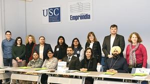 Emprendedoras da India nun seminario da USC / USC