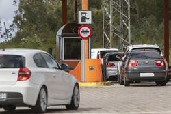 Coches nunha peaxe en autoestrada / Xunta de Galicia - Arquivo