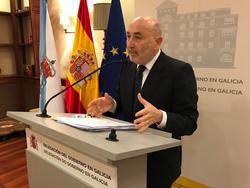 O delegado do Goberno, Javier Losada.