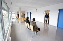 Sala de espera dun centro de saúde. XUNTA - Arquivo