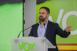 O presidente de Vox, Santiago Abascal. / Ricardo Rubio - Europa Press.
