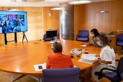 Reunión entre administracións para abordar o proxecto do dragado da Ría do Burgo. XUNTA/ XOAN CRESPO