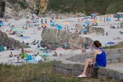 Praia na Mariña (Lugo) / Carlos Castro - Europa Press - Arquivo.