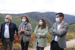 A conselleira de Medio Ambiente, Anxos Vázquez, en Ou Xurés. XUNTA / Europa Press