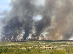 Incendio na Mezquita que procede doutro lume de Portugal / Diario do Támega - Arquivo