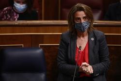 A vicepresidenta cuarta e ministra para a Transición Ecolóxica e o Reto Demográfico, Teresa Ribeira, intervén durante unha sesión de Control ao Goberno no Congreso dos Deputados, en Madrid, (España), a 24 de febreiro de 2021. O pleno estará marc. EUROPA PRESS/E. Parra. POOL - Europa Press