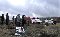 Protesta pola mineira Alberta I / remitida