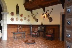 Interior do pazo de Meirás/Defende Meirás