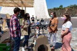 A Conselleira de Política Social, Fabiola García, visita o I Feira de Iniciativa Xove. XOÁN CRESPO / Europa Press