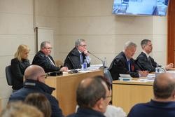 A acusada polo dobre accidente mortal de Palmeira (1i) na Audiencia Provincial / César Arxina / Europa Press
