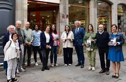 Presentación dos finalistas do Premio Novela Europea na sección de lingua galega. PREMIO NOVELA EUROPEA / Europa Press