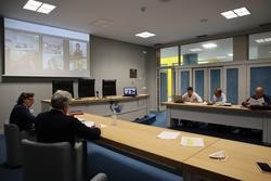 Comisión Galega de Control da Violencia presidida polo secretario xeral para o Deporte, José Ramón Lete Lasa / Xunta de Galicia.