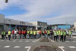 Protestas de traballadores do sector do metal na provincia da Coruña / CIG