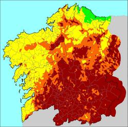 Risco de incendio do 11 de xullo de 2022. XUNTA / Europa Press