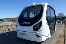 Vehículo autónomo deseñado polo Centro Tecnolóxico de Automoción de Galicia (CTAG). TORRES E CARREIRA / Europa Press