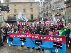 Manifestación de profesorado / Europa Press