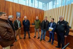 Xunta e Unidade de Vixilancia de Edificios Xudiciais avalían medidas de seguridade implantadas en Cidade da Xustiza / XUNTA