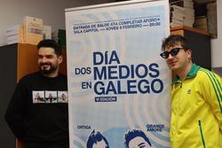 Ortiga e Grande Amore celebran o Día dos Medios en Galego / Amega