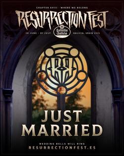 O Resurrection Fest anuncia que os asistentes se poderán casar dentro do festival. RESURRECTION FEST / Europa Press