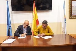 Firma do convenio para a construción dunha residencia en Baltar (Ourense) / Europa Press