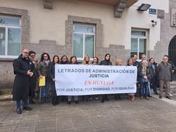 Protesta de letrados xudiciais / LETRADOS XUDICIAIS  / Europa Press