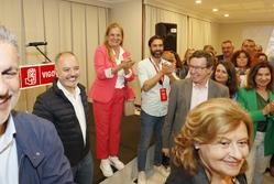 A socialista Carmela Silva na xornada electoral.. Javier Vázquez - Europa Press / Europa Press