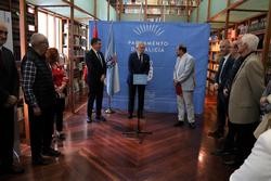 Mostra sobre a Lei de Normalización Lingüística. PARLAMENTO DE GALICIA / Europa Press