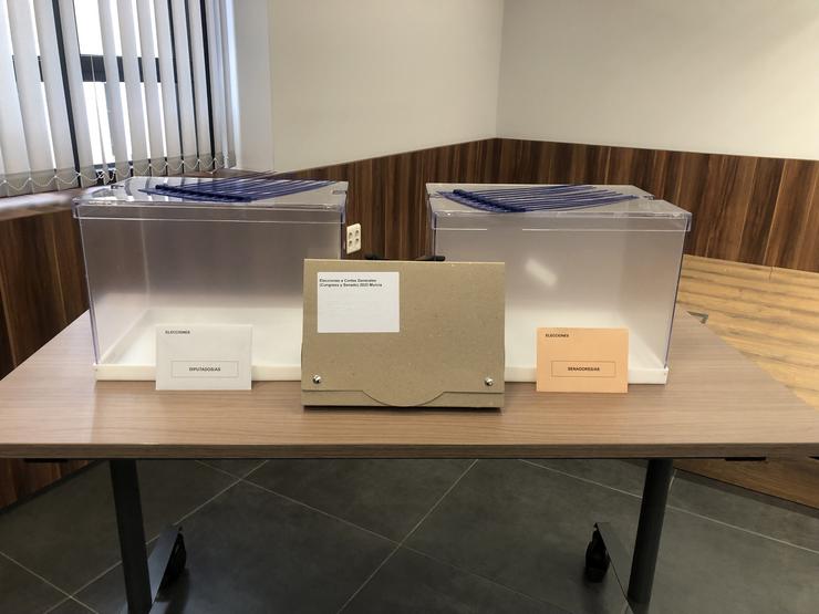 Eleccións xerais, voto, urnas / Arquivo - Europa Press