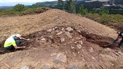 Investigación arqueolóxica en Santa Baia (A Laracha).. ROMANARMY / Europa Press