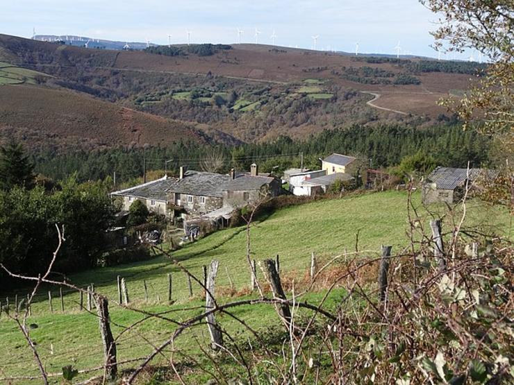 Aldea no Concello de Muras, na provincia de Lugo / Wikipedia - Arquivo