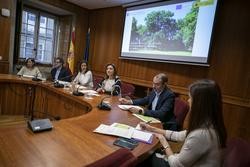 A conselleira de Medio Ambiente e Cambio Climático, Anxos Vázquez, preside a reunión do Consello Galego de Medio Ambiente e Desenvolvemento Sostible (Cogamads), a 15 de novembro de 2024. ANA VARELA / Europa Press