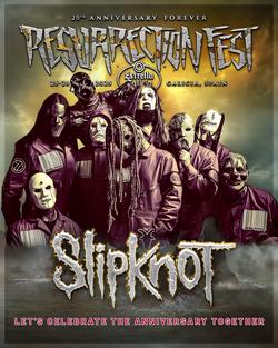 Resurrection Fest confirma a Slipknot como cabeza de cartel para a súa edición de 2025. RESURRECTION FEST / Europa Press